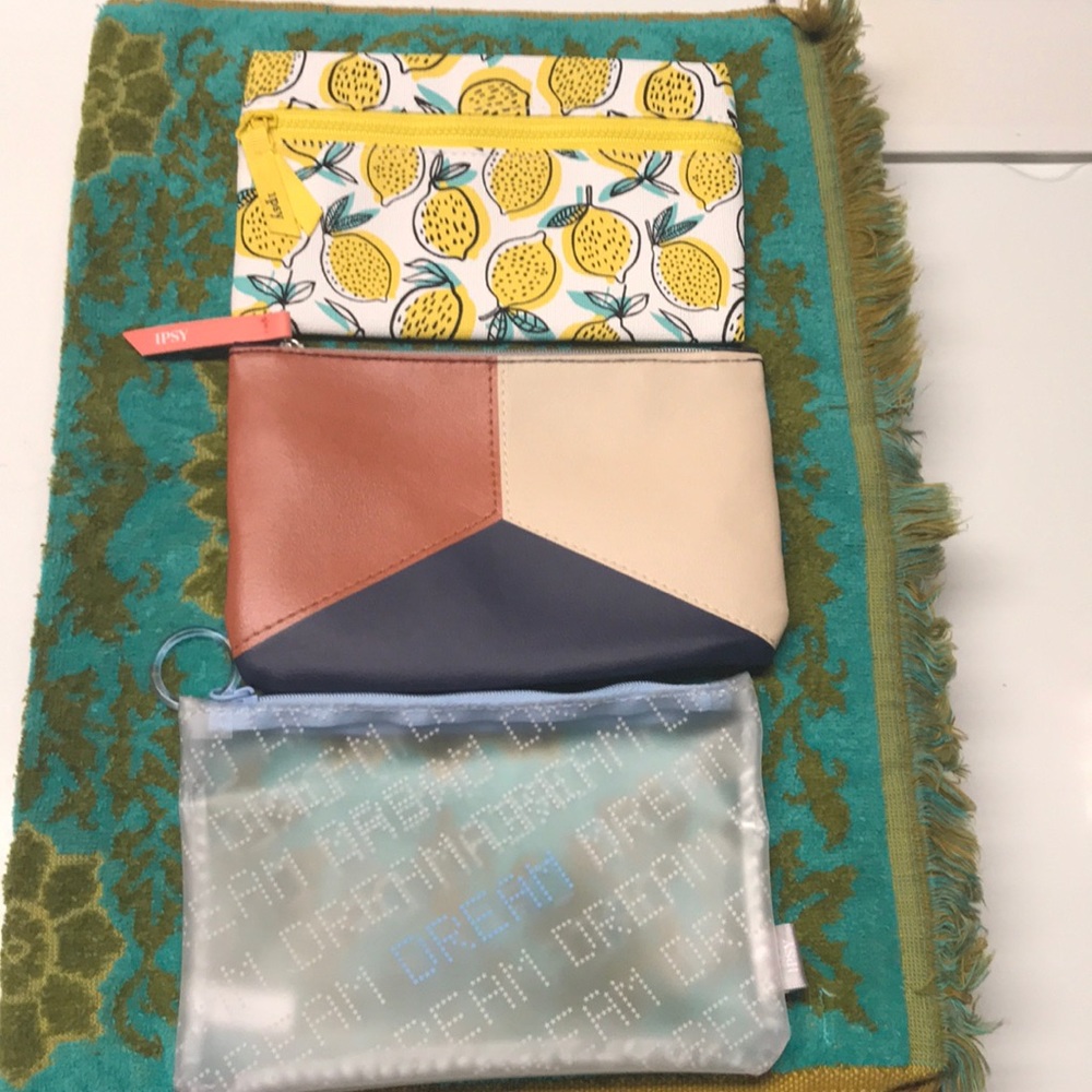 Set of 3 Ipsy Bags
